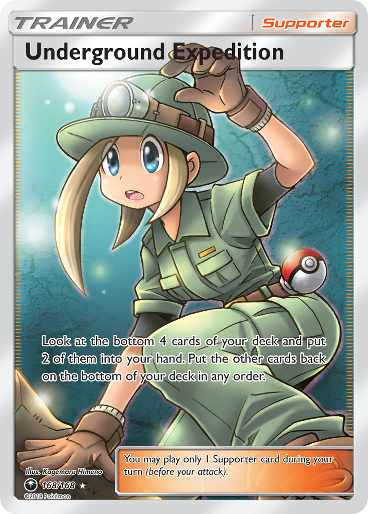 Underground Expedition Pokémon card