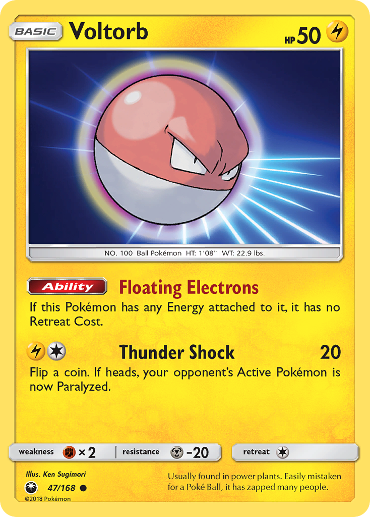 Voltorb Pokémon card