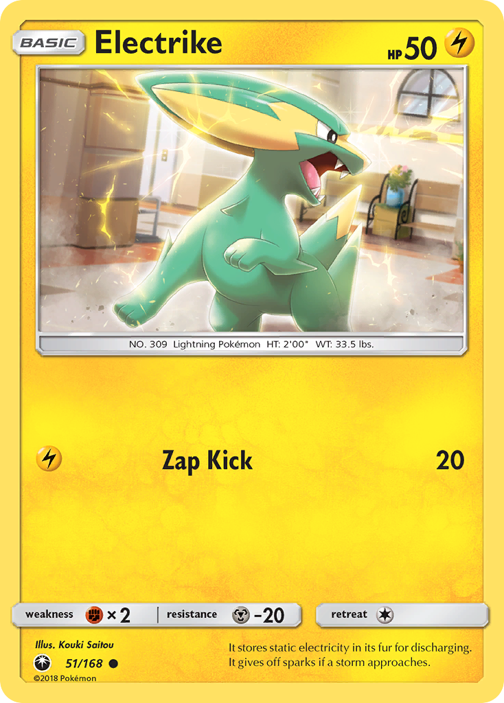 Electrike Pokémon card