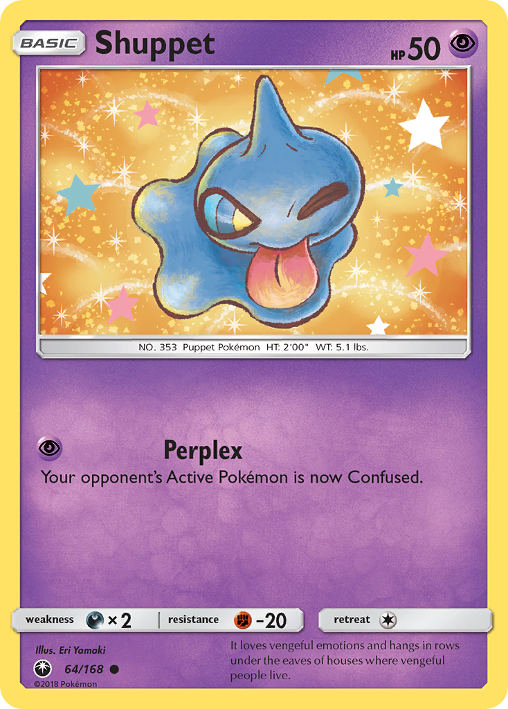 Shuppet Pokémon card
