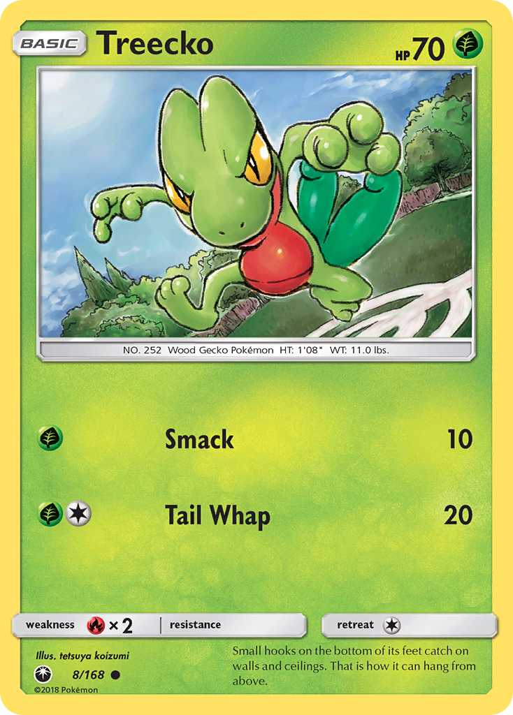 Treecko Pokémon card