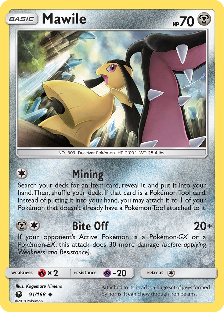 Mawile Pokémon card