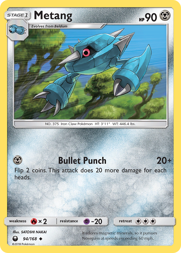 Metang Pokémon card
