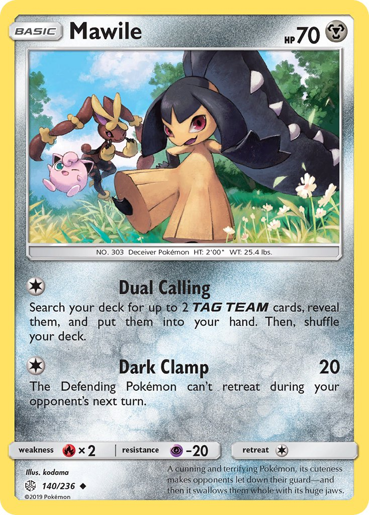 Mawile Pokémon card