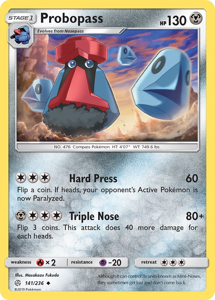 Probopass Pokémon card