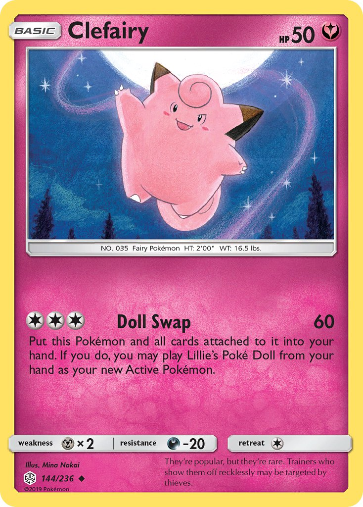 Clefairy Pokémon card