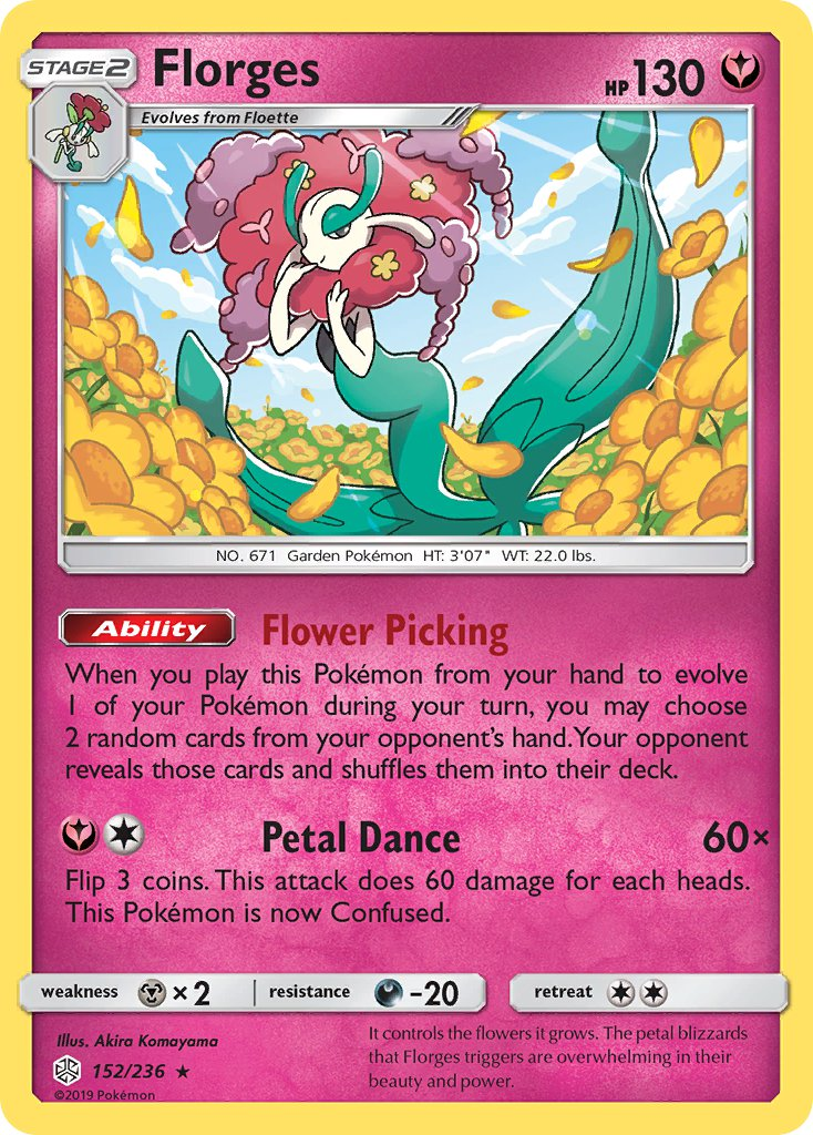Florges Pokémon card