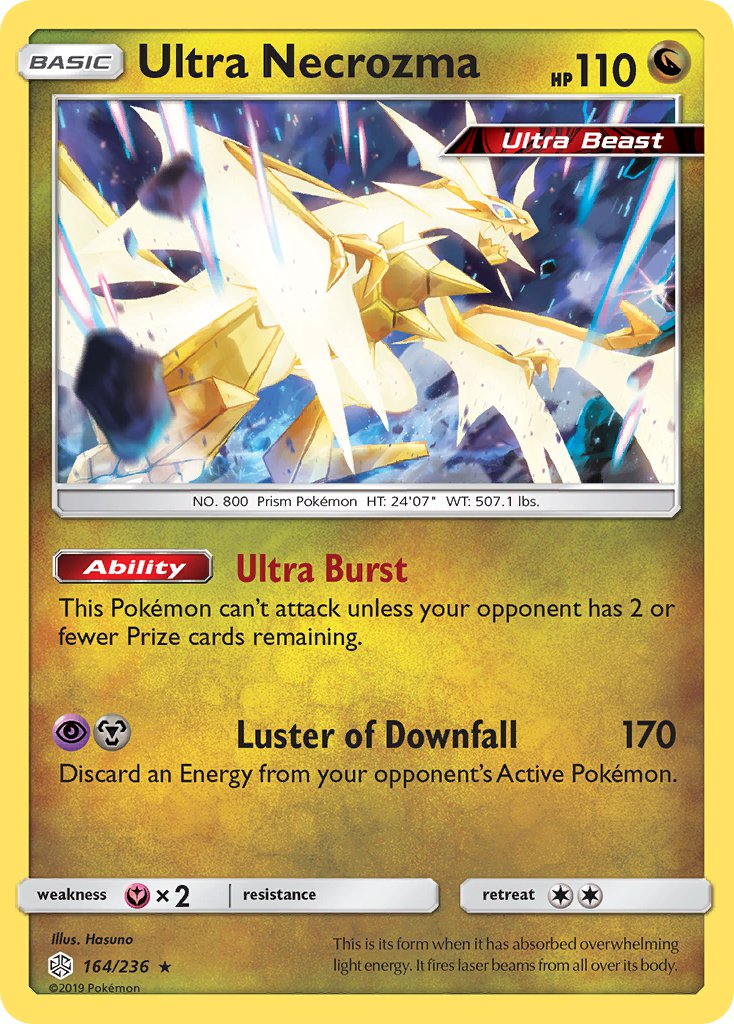 Ultra Necrozma Pokémon card