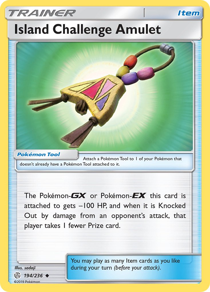 Island Challenge Amulet Pokémon card
