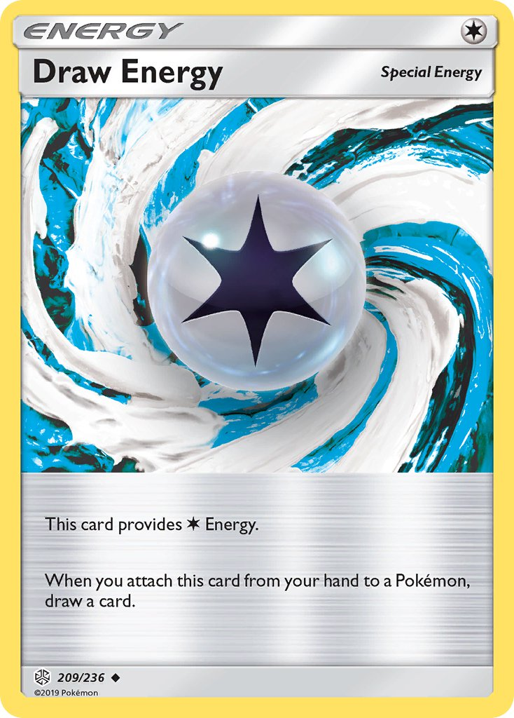 Draw Energy Pokémon card