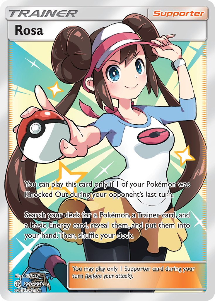 Rosa Pokémon card