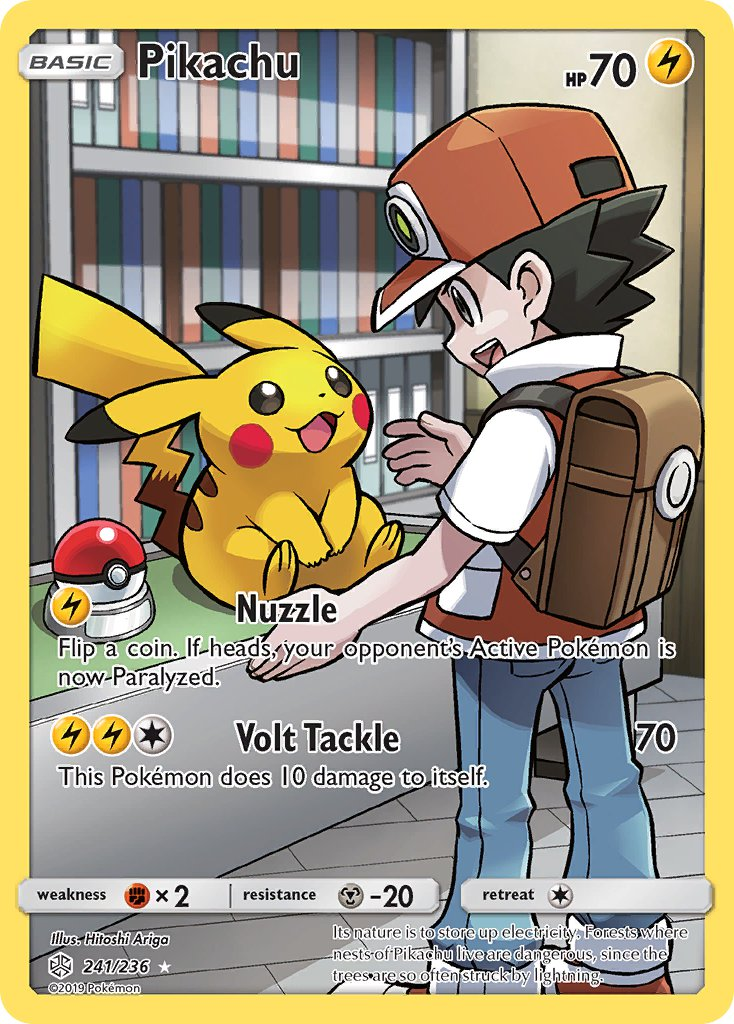 Pikachu Pokémon card