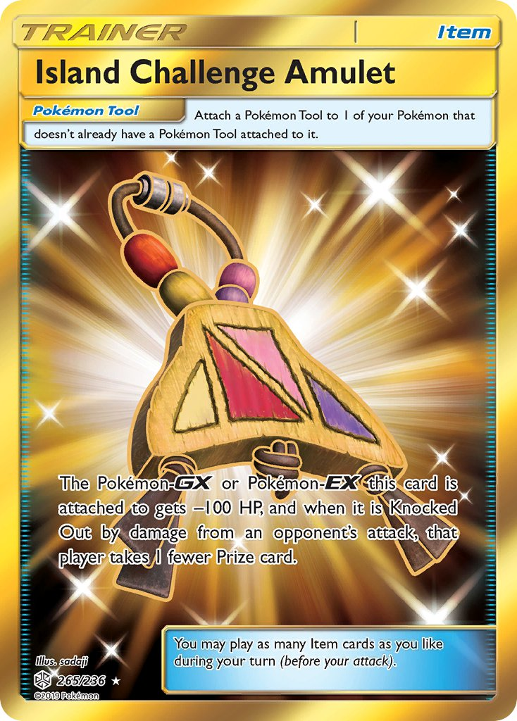 Island Challenge Amulet Pokémon card