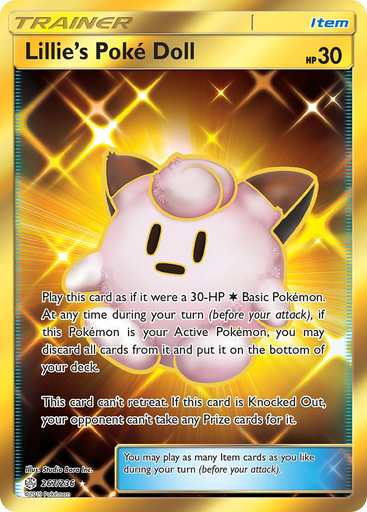 Lillie's Poké Doll Pokémon card