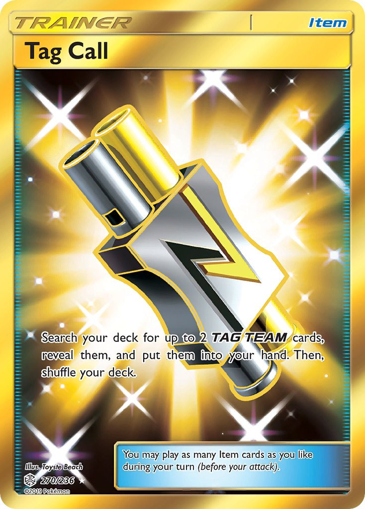 Tag Call Pokémon card