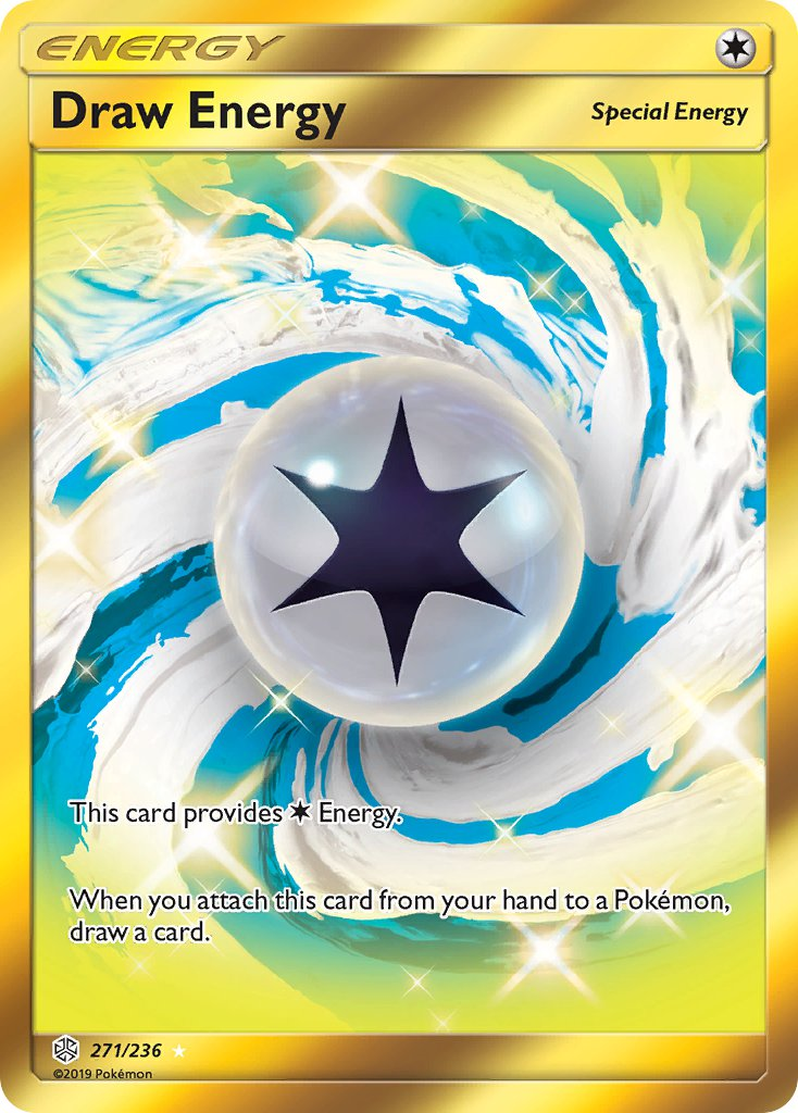 Draw Energy Pokémon card