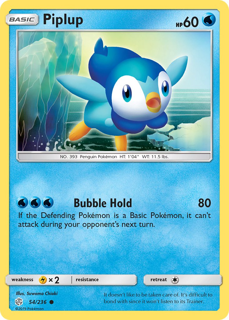 Piplup Pokémon card