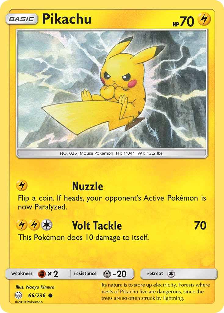 Pikachu Pokémon card