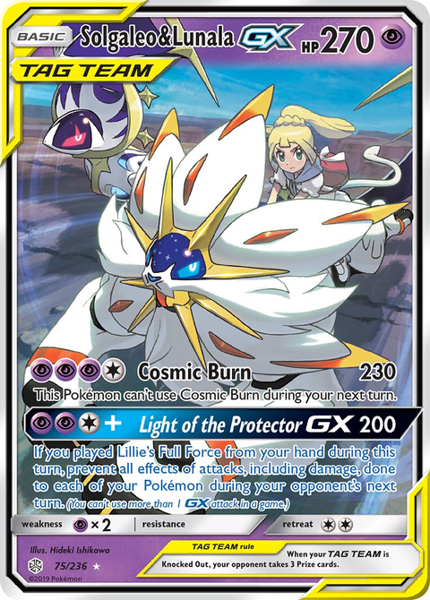 Solgaleo & Lunala Tag Team GX