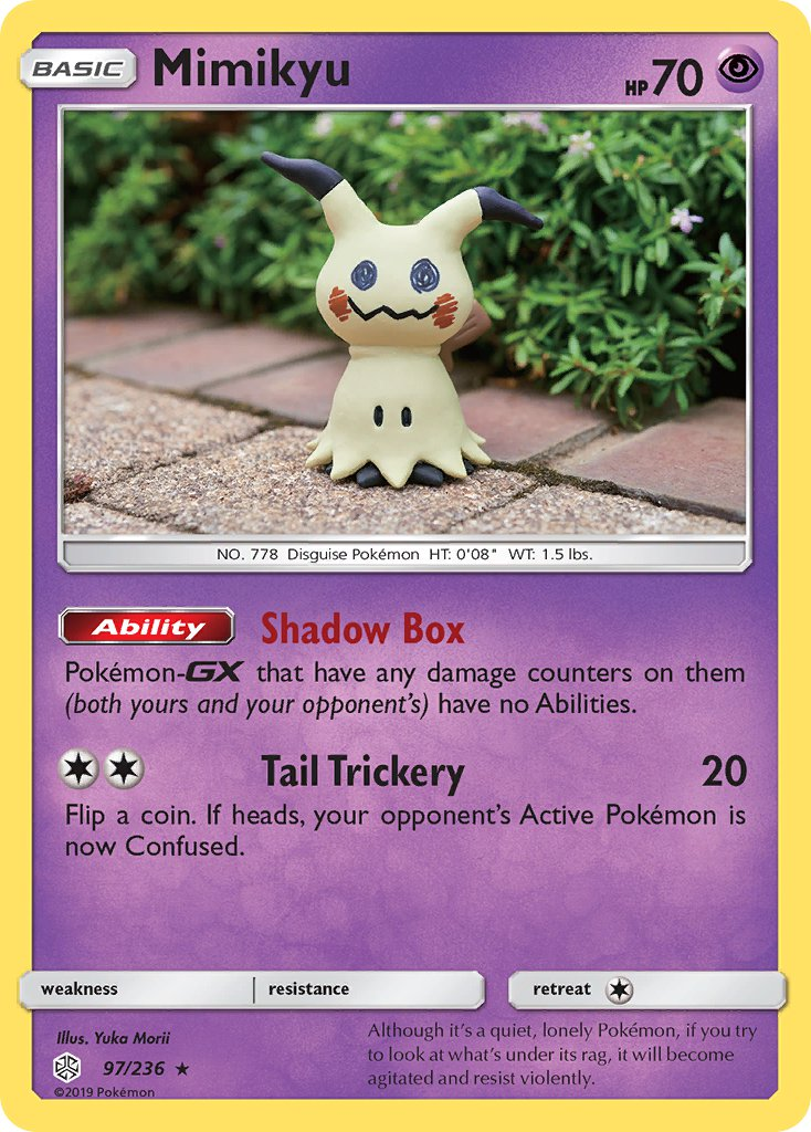 Mimikyu Pokémon card