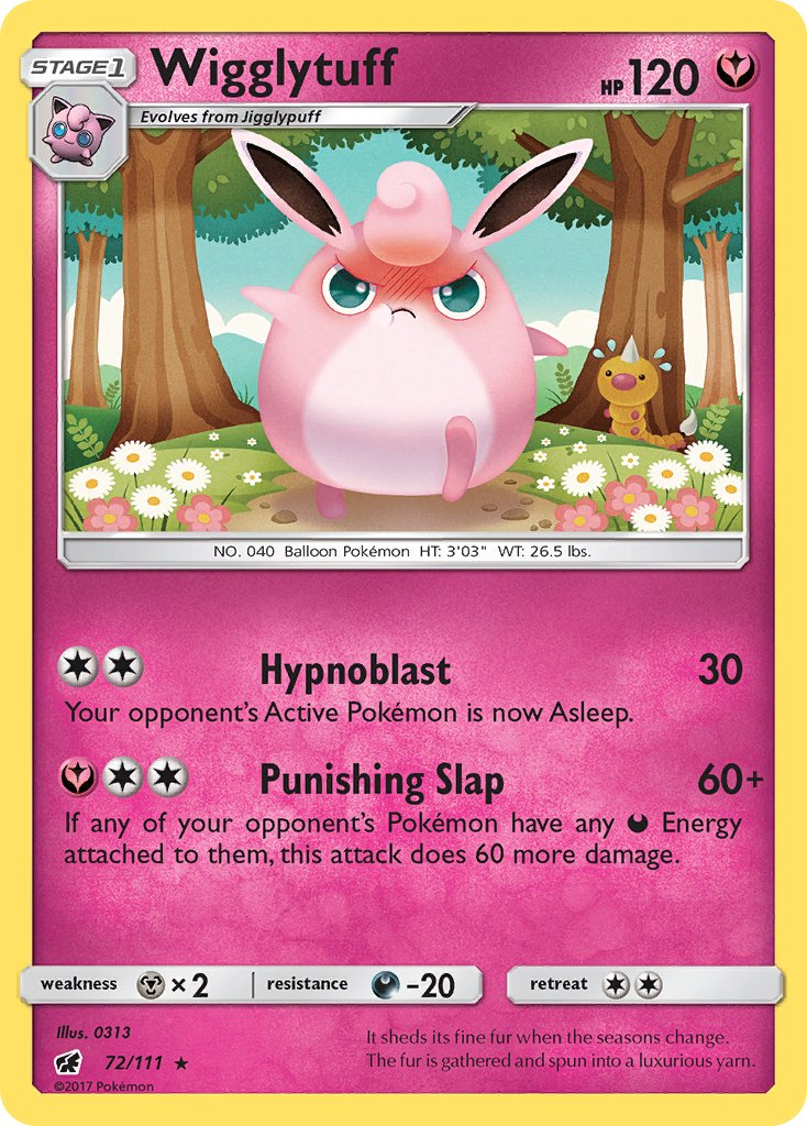 Wigglytuff Pokémon card