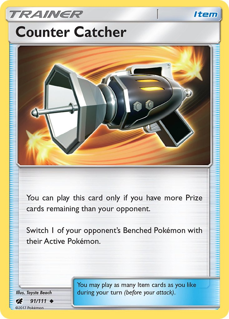 Counter Catcher Pokémon card