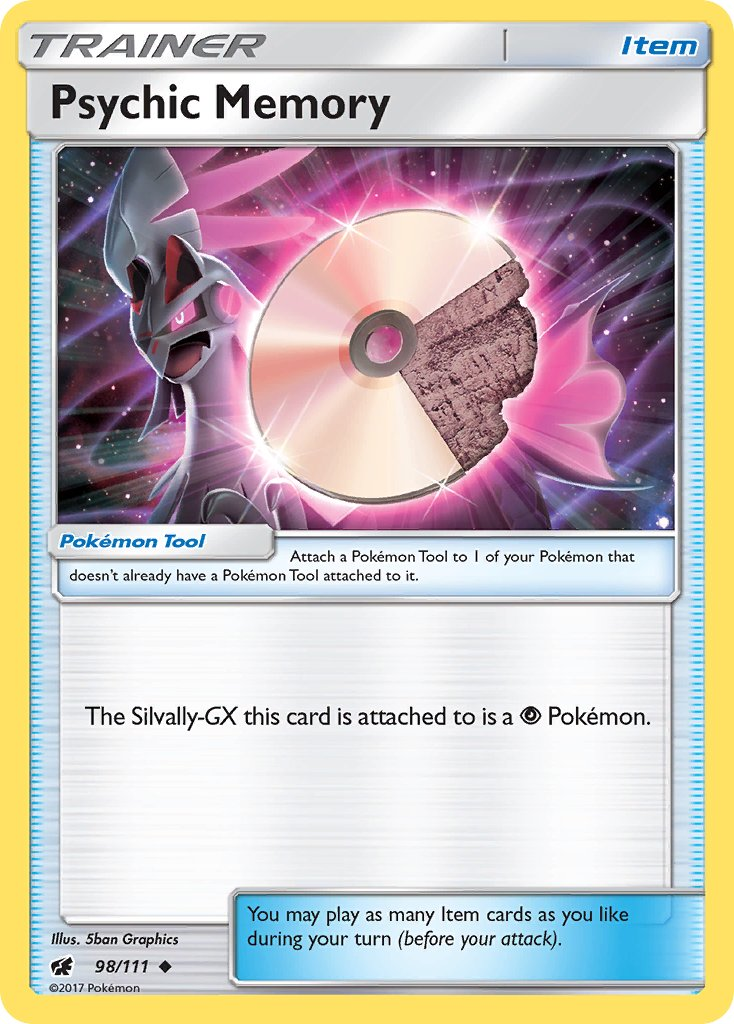 Psychic Memory Pokémon card