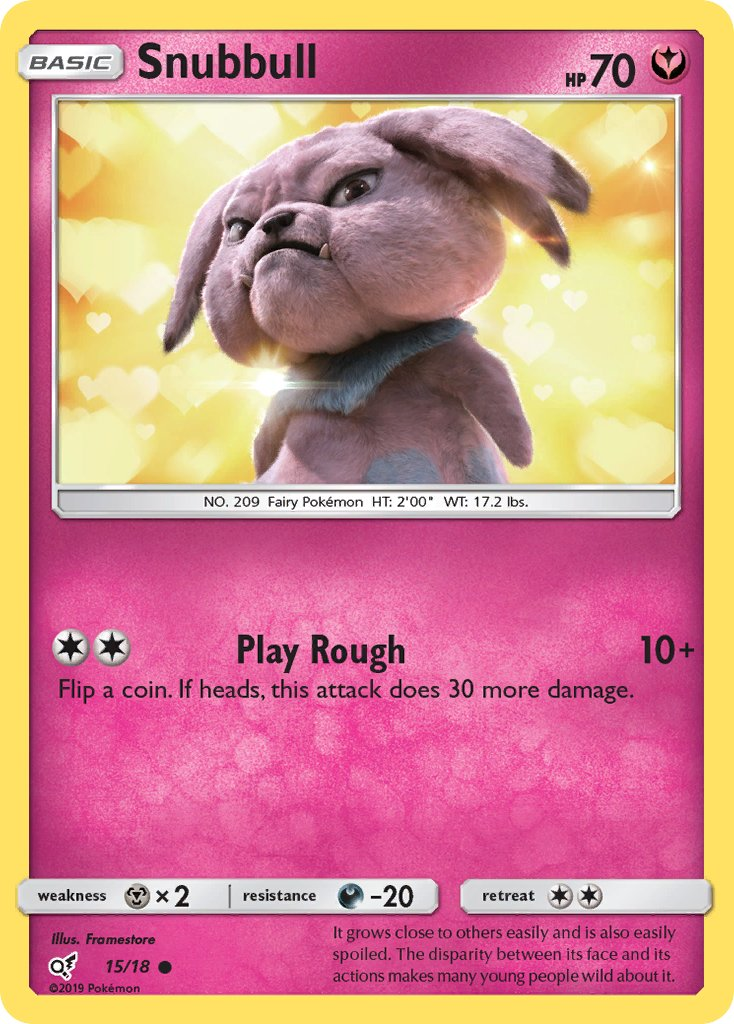 Snubbull Pokémon card