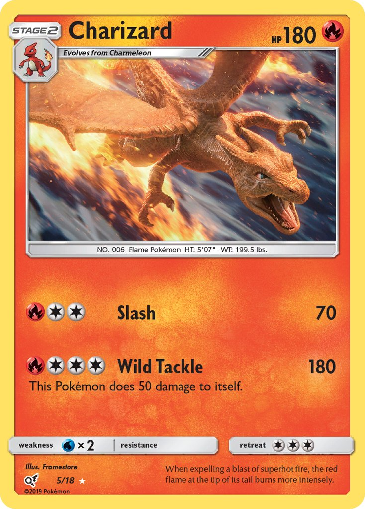 Charizard Pokémon card
