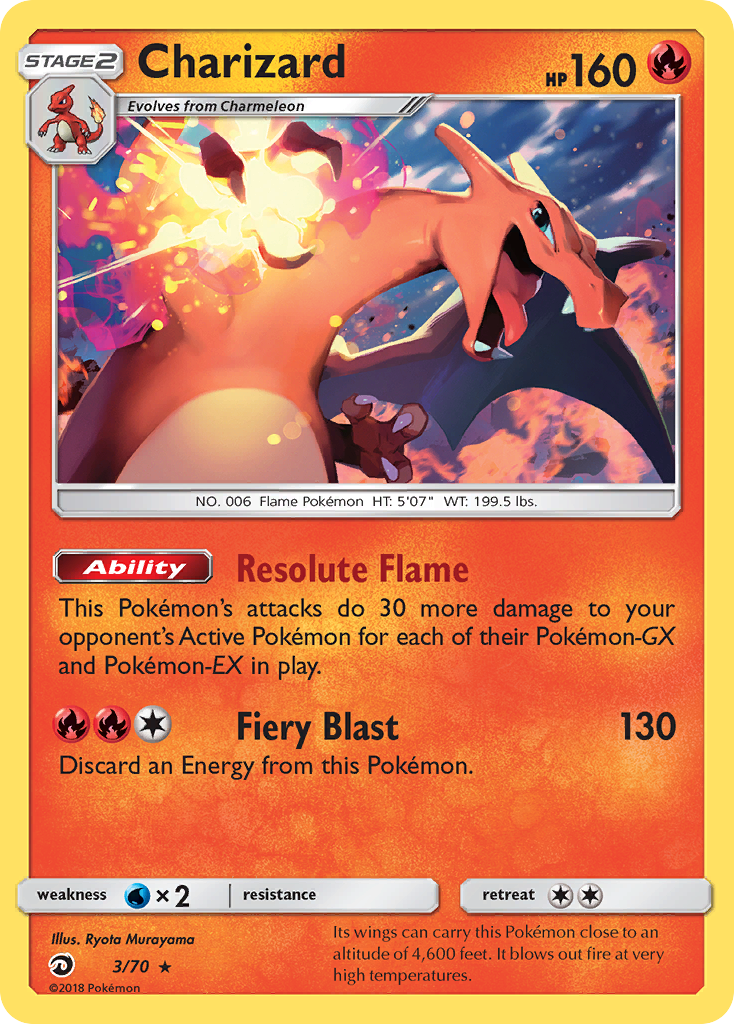 Charizard Pokémon card