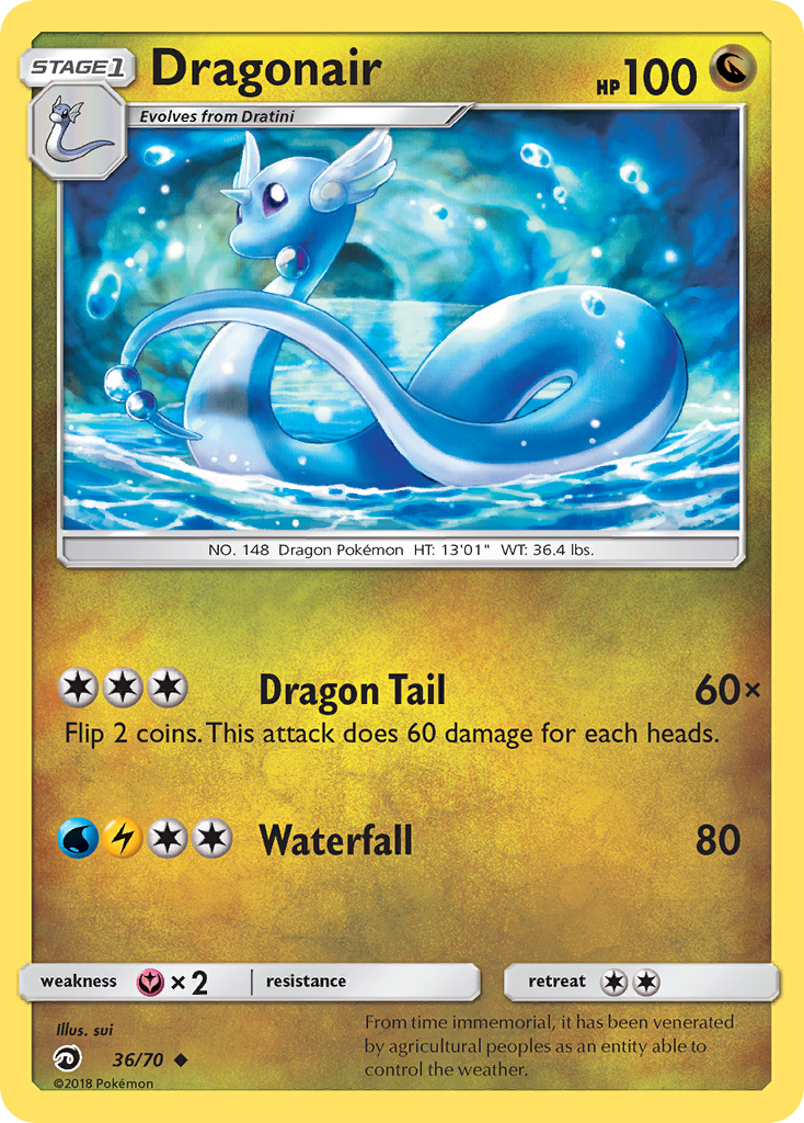 Dragonair Pokémon card