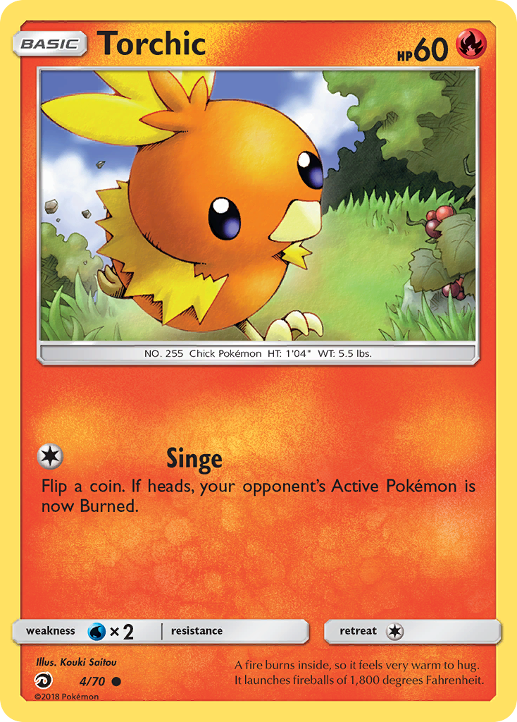 Torchic Pokémon card