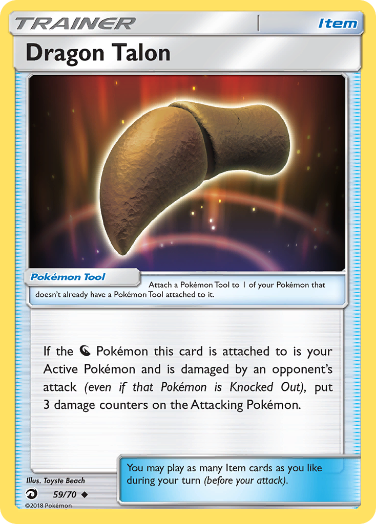 Dragon Talon Pokémon card