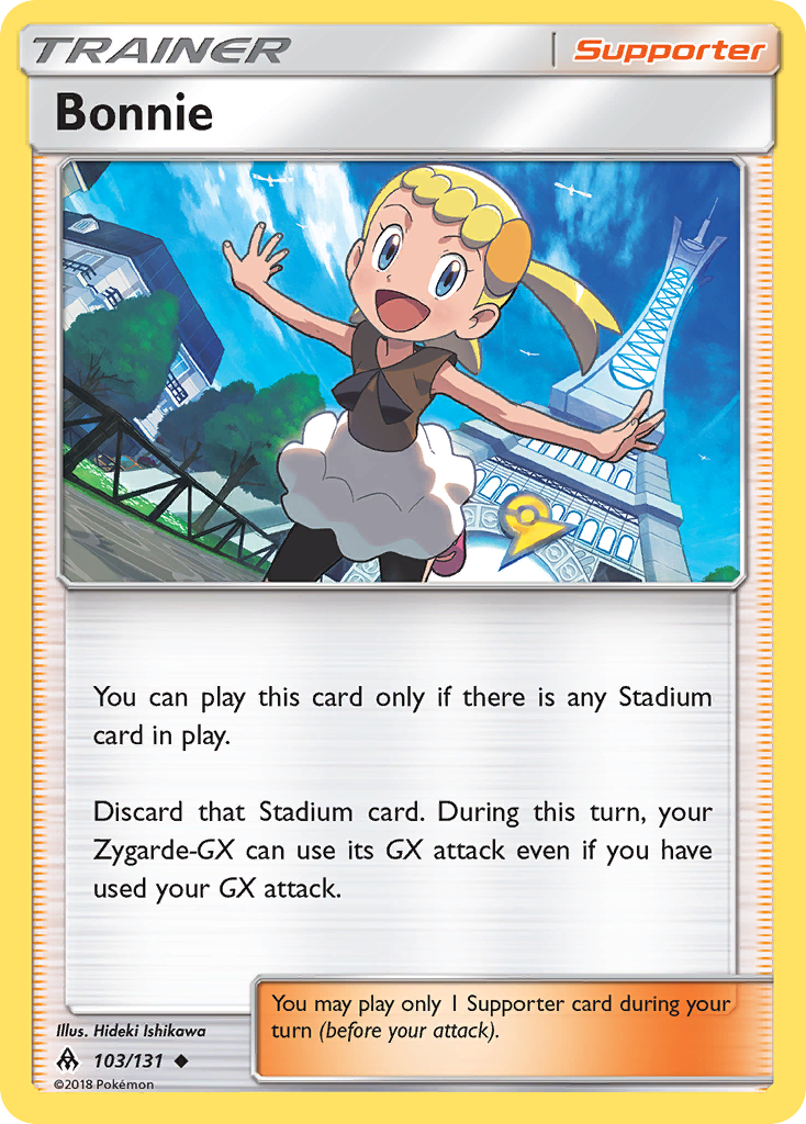 Bonnie Pokémon card