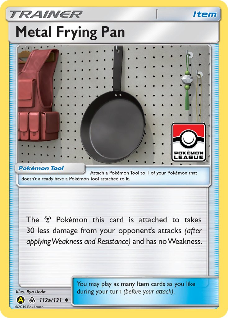 Metal Frying Pan Pokémon card
