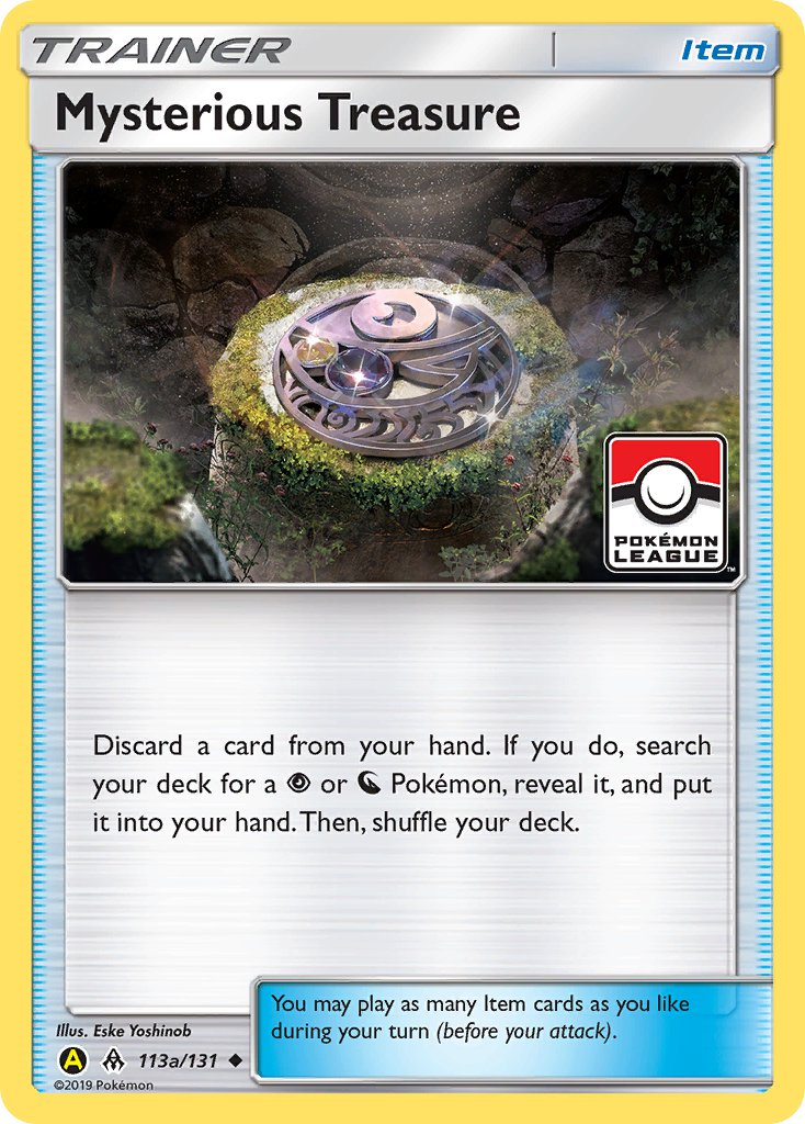 Mysterious Treasure Pokémon card