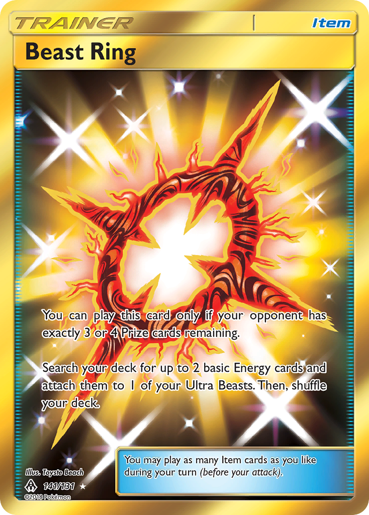 Beast Ring Pokémon card