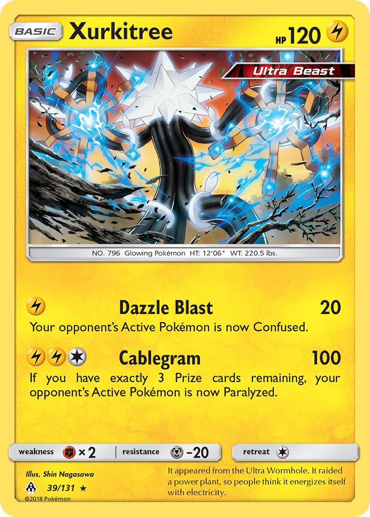 Xurkitree Pokémon card