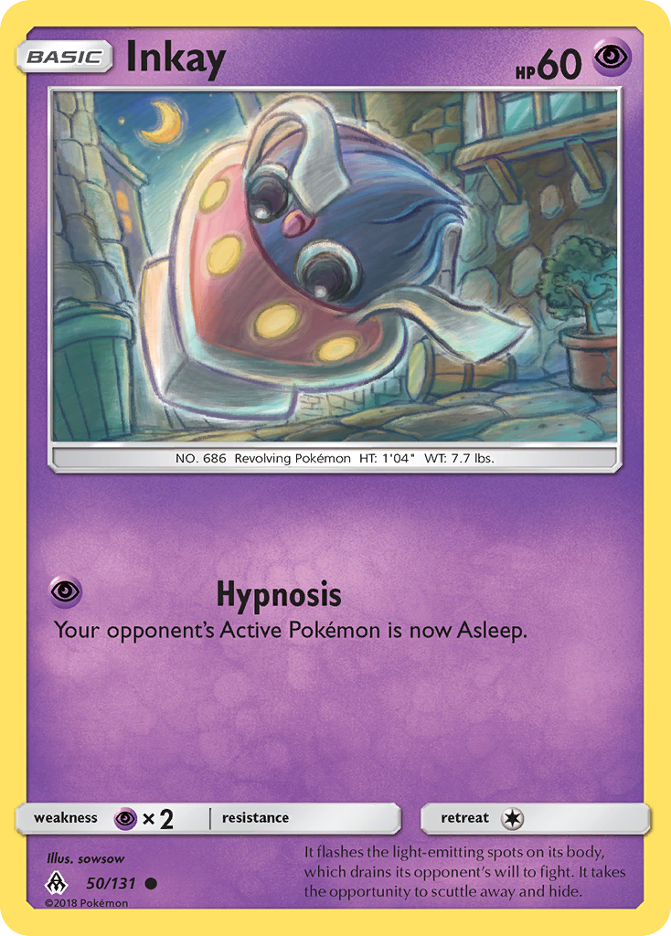 Inkay Pokémon card