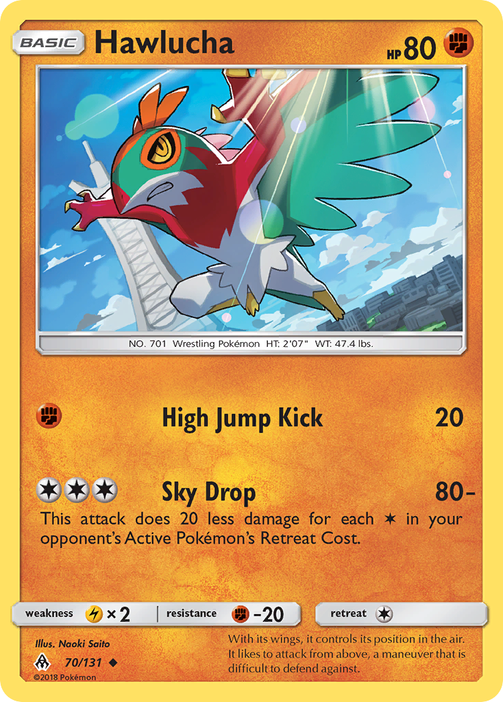 Hawlucha Pokémon card