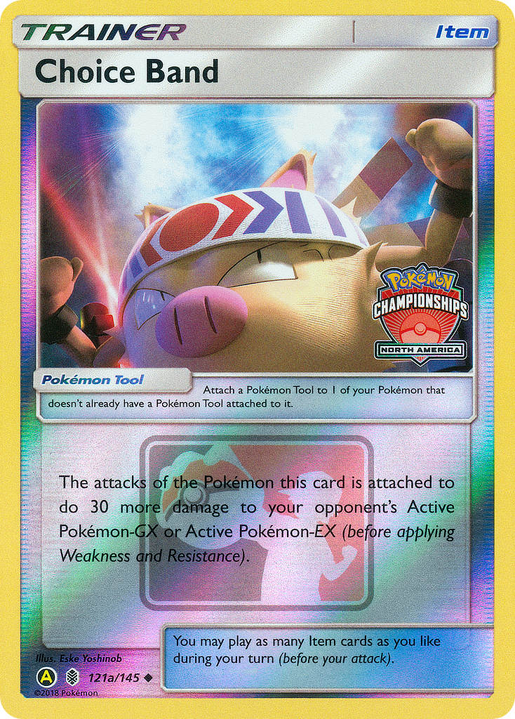 Choice Band Pokémon card