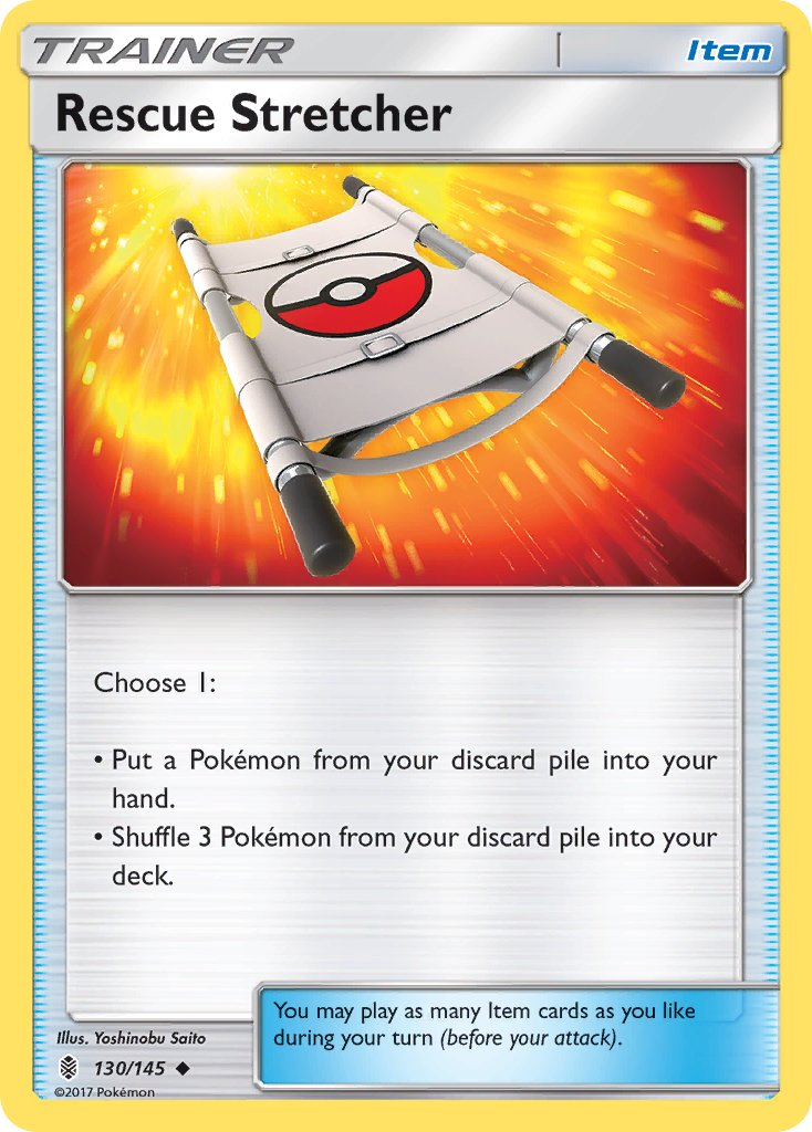 Rescue Stretcher Pokémon card