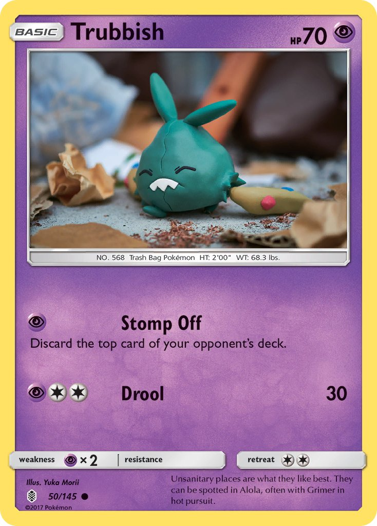 Trubbish Pokémon card