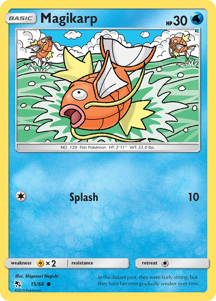Magikarp Pokémon card