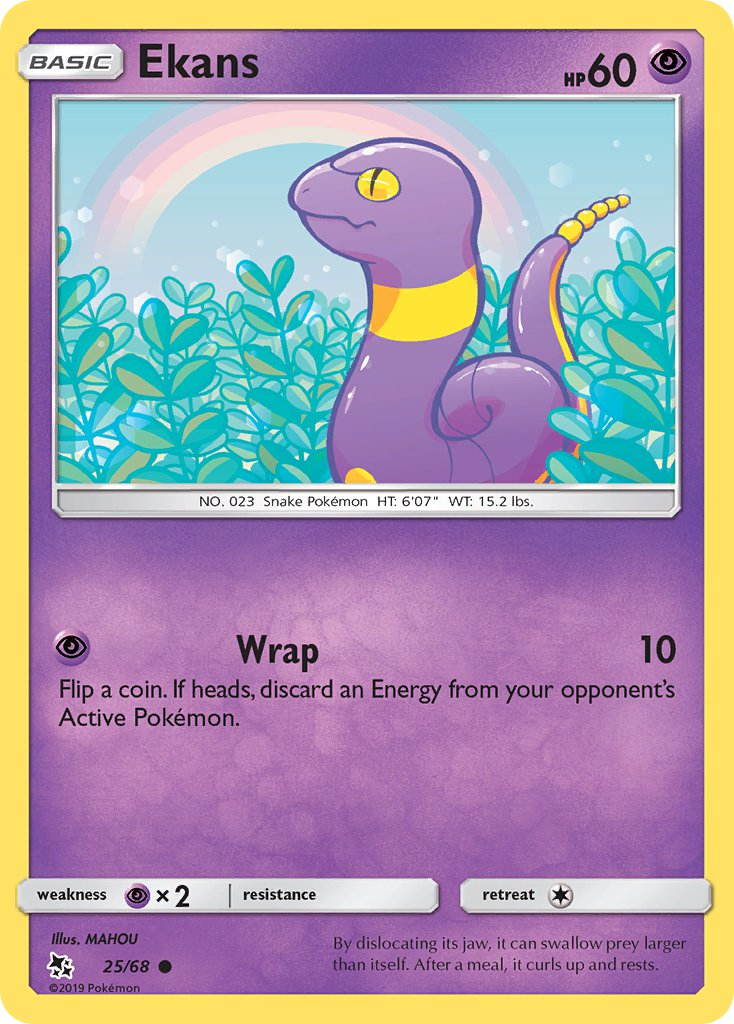 Ekans Pokémon card