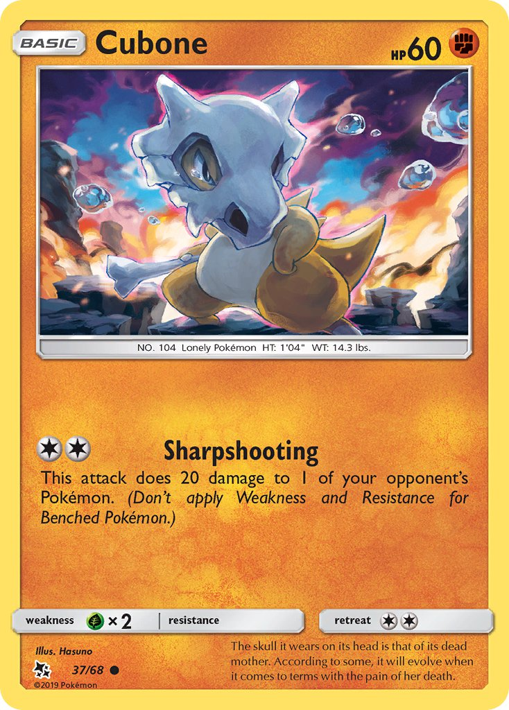 Cubone Pokémon card