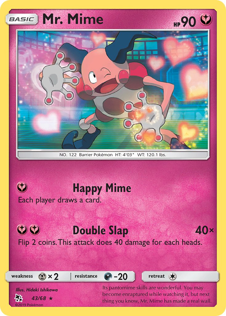 Mr. Mime Pokémon card