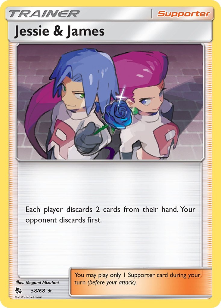 Jessie & James Pokémon card