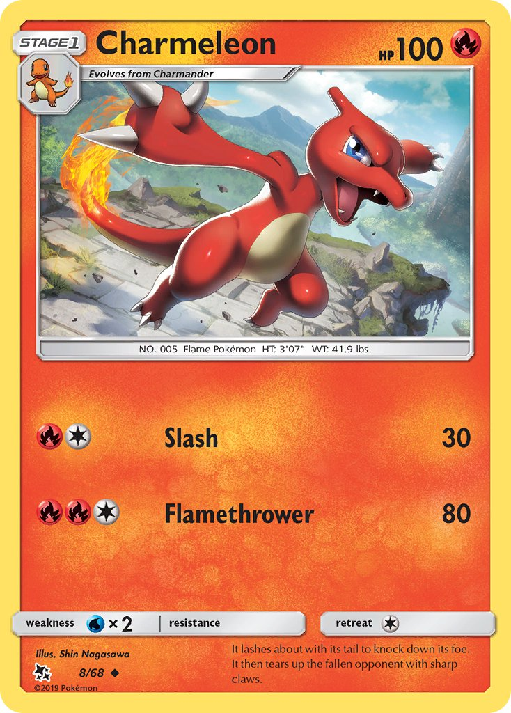 Charmeleon Pokémon card