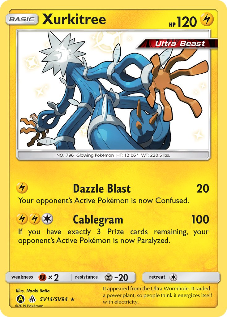 Xurkitree Pokémon card
